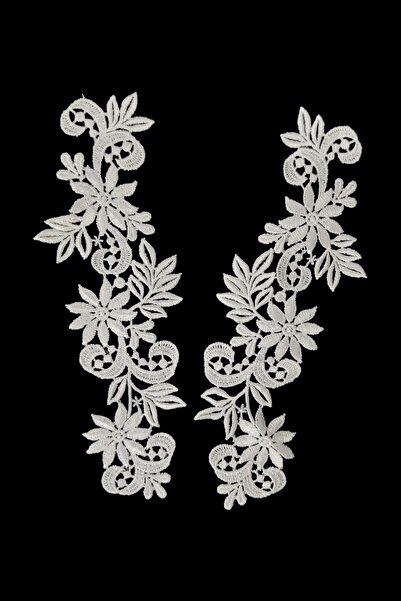 DUAYEN Güpür aplik tedai desen 1 takım