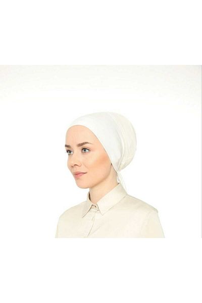 Melodi Scarf شبكة Climafit Bone Ecru بدون خياطة