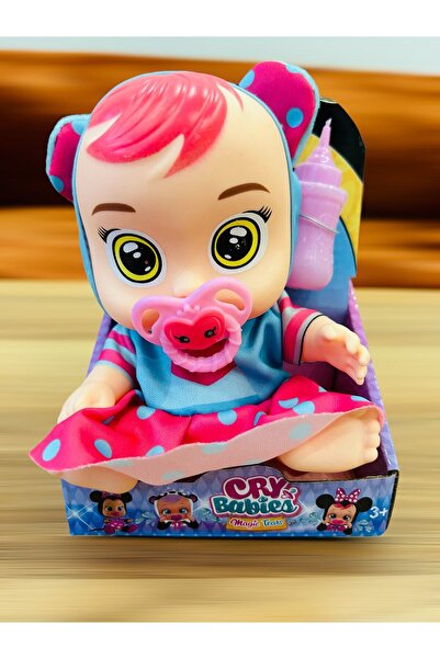 Ailenizin Oyuncakçısı Cry Babies Ağlayan Bebek Sesli Emzikli Et Bebek 20 cm