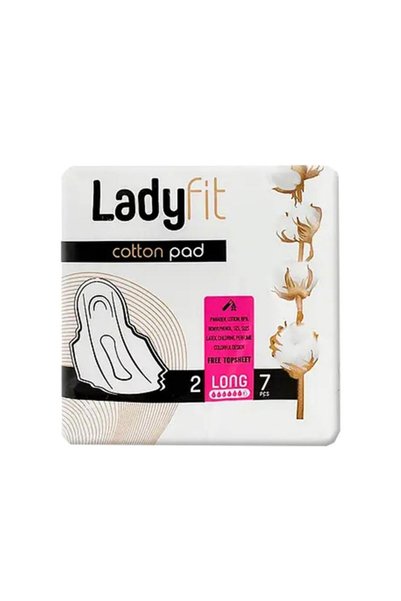 Lady Fit Ladyfit Hijyenik Ped Bambu Uzun 7'li