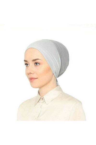 Melodi Scarf Διχτυωτό Καπάκι Climafit χωρίς ραφή ανοιχτό γκρι