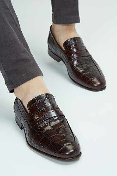 Tamer Tanca Erkek Hakiki Deri Makosen Ayakkabı 183 26201 Erk Ayk Y23