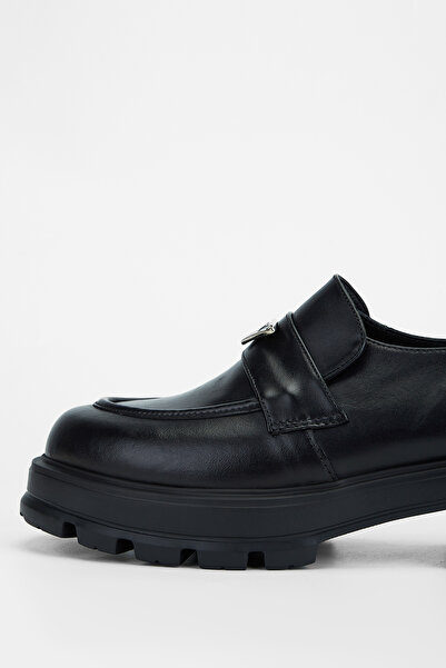 Tamer Tanca Kadın Hakiki Deri Loafer Ayakkabı 923 1017 Bn Ayk Sk23/24