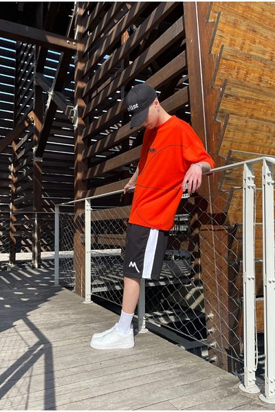 serline SPALDING Basketball Oversize T-shirt