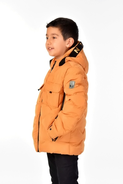 Benittokids Boy's Coat Yellow 51230s