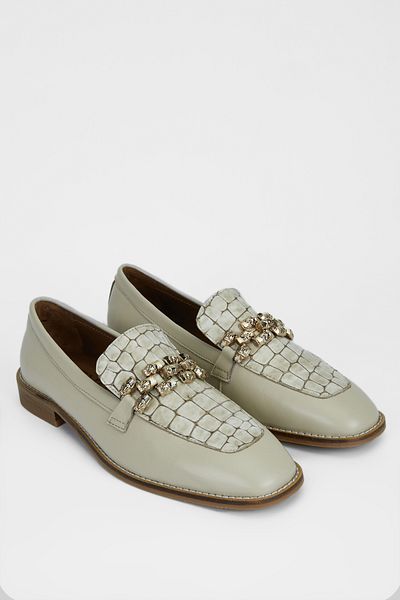 Tamer Tanca Women's Genuine Leather Loafer Shoes 775 200-4 Bn Ayk Sk23/24