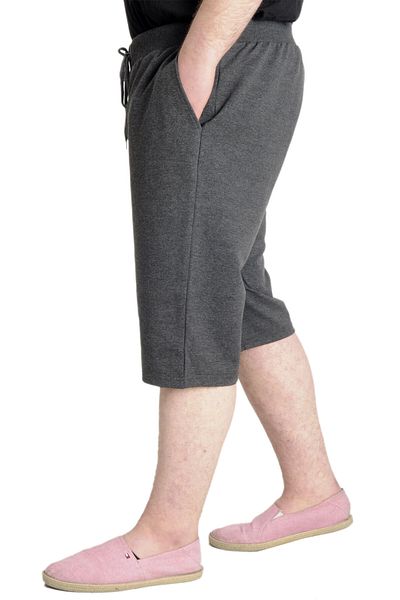 ModeXL مودا XL مقاس كبير للرجال كابري مستقيم أساسي 20500 أنثراملانج