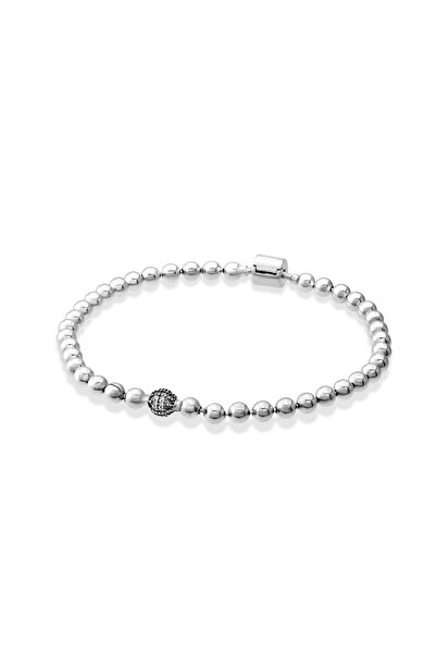 My Story Boncuk Ve Taşlı Gümüş Bileklik