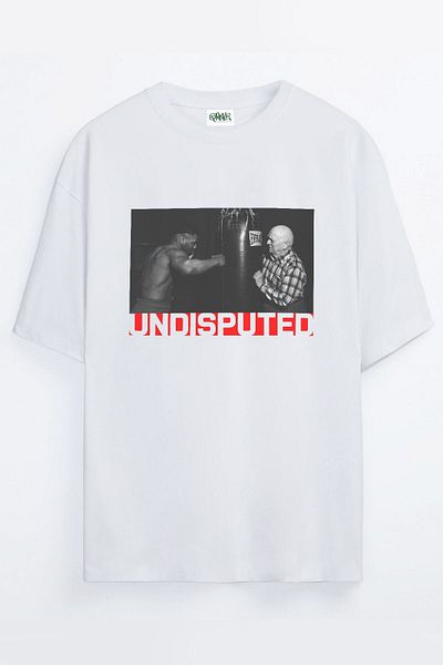 Grove Fashion Tricou oversize unisex cu imprimeu Mike Tyson