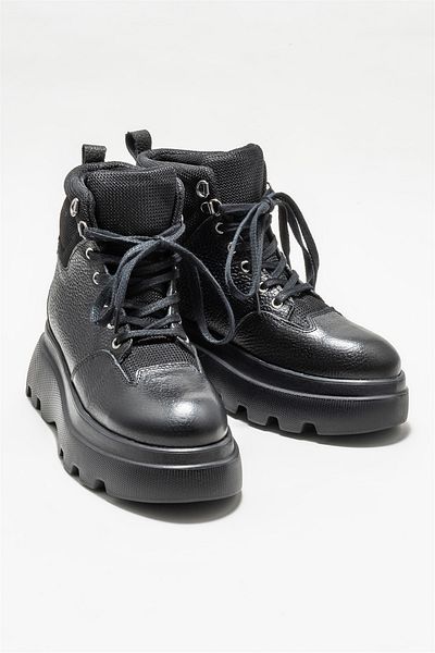 Elle Shoes Black Women's Daily Flat Boots