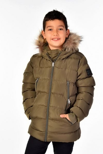 Benittokids Φυσικό Γούνινο Παλτό Αγόρι 51248