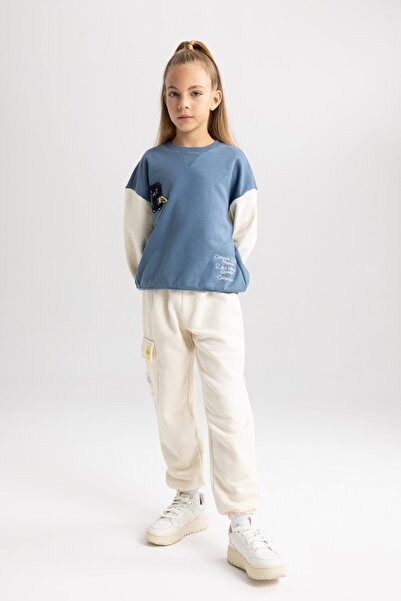 DeFacto Nba Los Angeles Lakers Girls Relax Fit Sweatpants - A8253A823Au