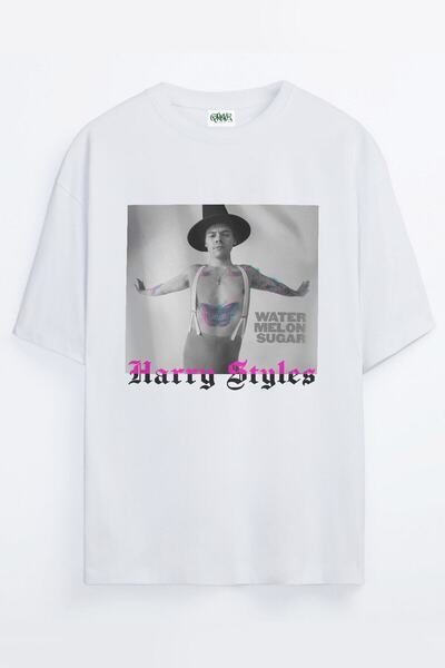Grove Fashion Unisex Water Melon Sugar Harry Styles Printed Oversize T-shirt