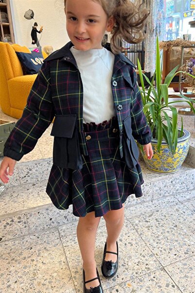 Hulm تنورة واسعة منقوشة عالية الخصر