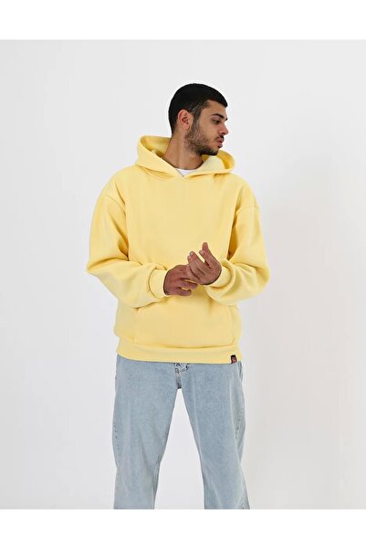 Sekizbiraltı Базова світло-жовта оверсайз унісекс-футболка