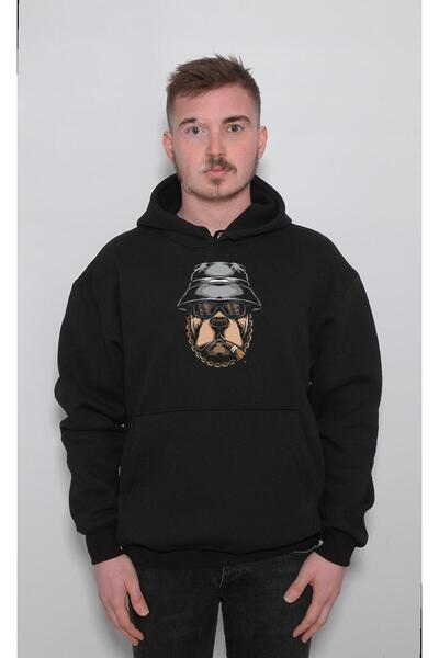 BIGROON Unisex francuski buldog Sa kapuljačom dukserica sa kapuljačom
