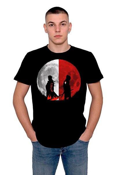 BIGROON Tricou unisex cu model Naruto Kakashi Ball