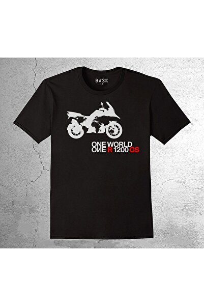 baskwear BMW R1200 GS Racing - Dětské černé tričko Motor