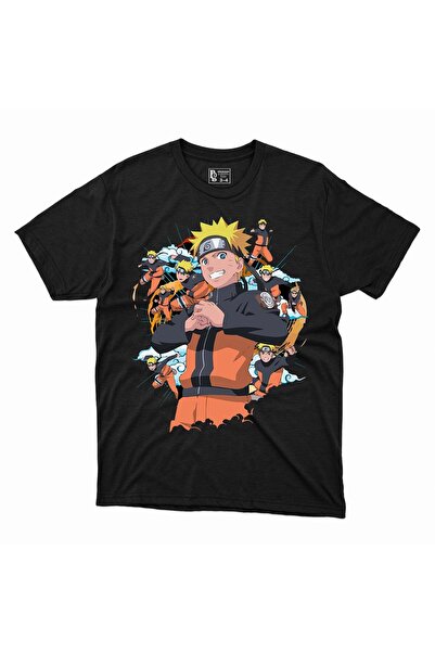 BIGROON Naruto Kakashi Goku Anime Japanese Animasyon Tişört Çocuk T-shirt