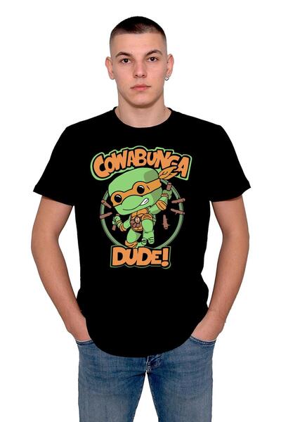 BIGROON Kornjača ratnik ratnik unisex T-shirt - kauabunge tip