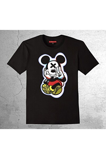 BIGROON Παιδικό μπλουζάκι με σχέδιο Μίκυ Μάους