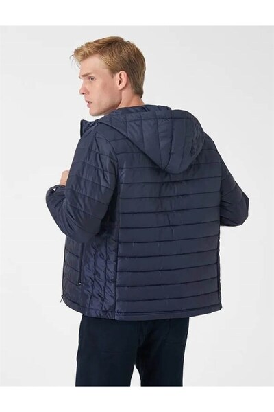 Koton 3wam20155hw Lacivert 704 Erkek Outerwear Ceket