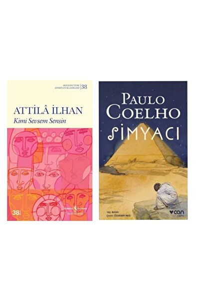 TÜRKİYE İŞ BANKASI KÜLTÜR YAYINLARI Kimi Sevsem Sensin - Attila İlhan - Simya...