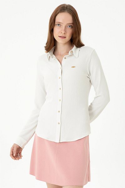 U.S. Polo Assn. Cămașă tricotată Stone de damă