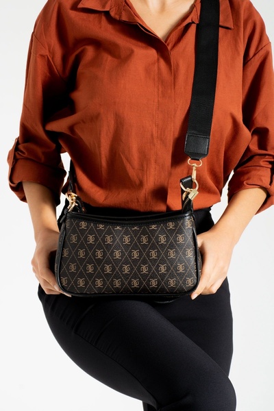 ESTUTE Women's patterned shoulder bag