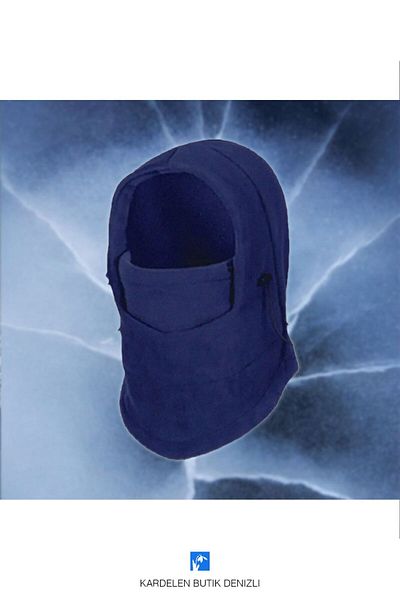 Kardelen Butik Denizli Winter, Warm Fleece Ski Mask For Men And Women