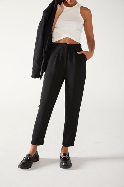 PAULMARK Kalhoty z mrkvové látky