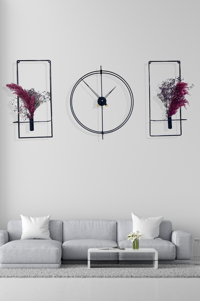 SEVİNÇ KONSEPT VİP SET 3'LÜ Timelock 60 cm SİYAH