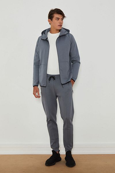 PAULMARK Color Mixed Sweat Top
