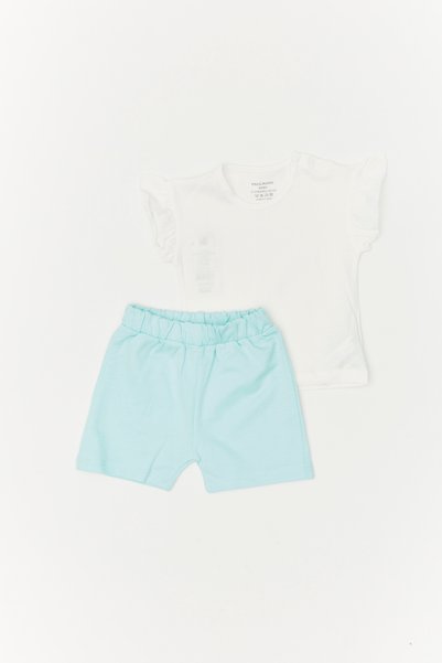 PAULMARK Baby Girl Sleeve Detailed Set