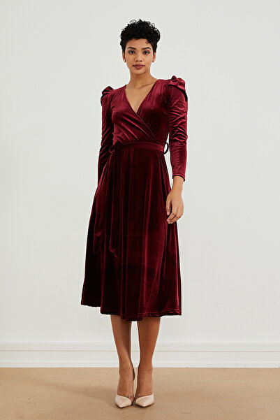 PAULMARK Rochie cu mânecă cu balon