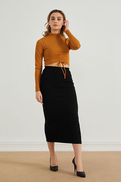 PAULMARK Knitwear Pencil Skirt