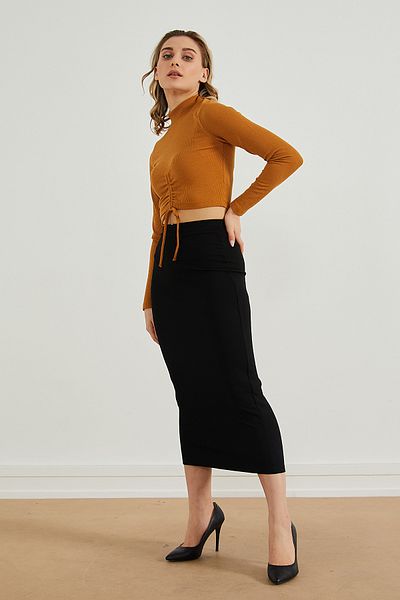 PAULMARK Knitwear Pencil Skirt