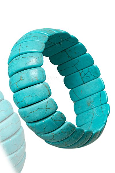 Tesbih Atölyesi Certified Real. Model Turquoise Stone Bracelet