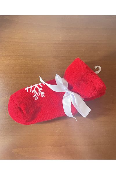 My Easy Shop Термо чорапи за дома Червени Нова Година Коледа