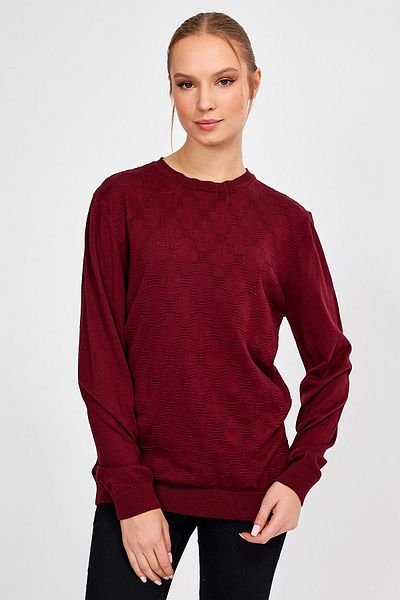 ALEXANDERGARDI JACQUARD SALAŞ Tricotaj PULLOVER (E21-5114)