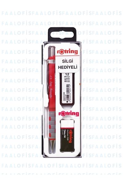 Rotring Tikky Quality Versatil Pen Set 0.7 Eraser Pen Tip Mechanical Tip Versatil Pen