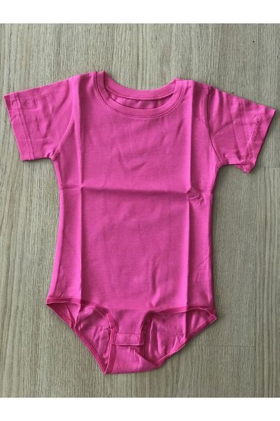 Dono Pack of 3 Children's Cotton Short Sleeve Snap-On Bodysuit