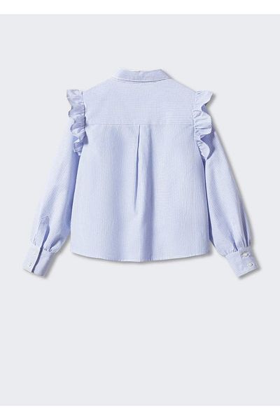 MANGO Kids Tricou Albastru Pentru Copii