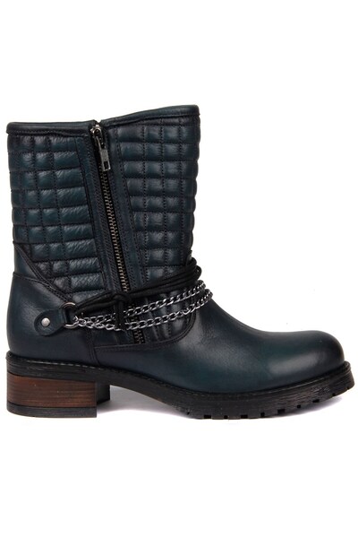 SailLakers - Cizme din piele de culoare petrol 105-936-1520