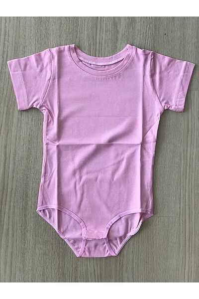 Dono Pack of 3 Children's Cotton Short Sleeve Snap-On Bodysuit