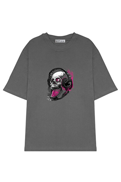 GreenMint سماعات موسيقى جمجمة التوت كبيرة الحجم للجنسين - نمط التبريد_OE1746