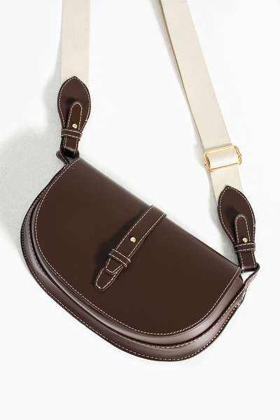Lifonbag Geantă de damă Bitter Brown Cover Crossbody
