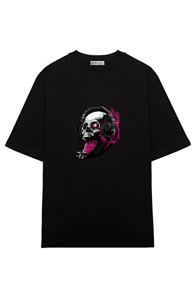 GreenMint سماعات موسيقى جمجمة التوت كبيرة الحجم للجنسين - نمط التبريد_OE1746