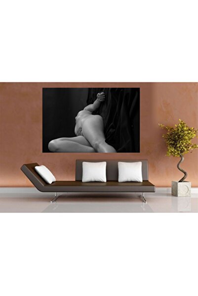 HDART Modern Nü Kadın Kanvas Tablo Tablosu Salon Oturma Yatak Odası Ofis Cafe Için Duvar Dekoru