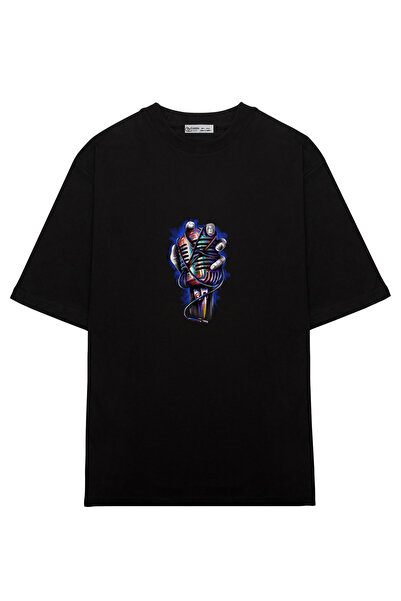 GreenMint Unisex Oversize Music Revolution_OE1601